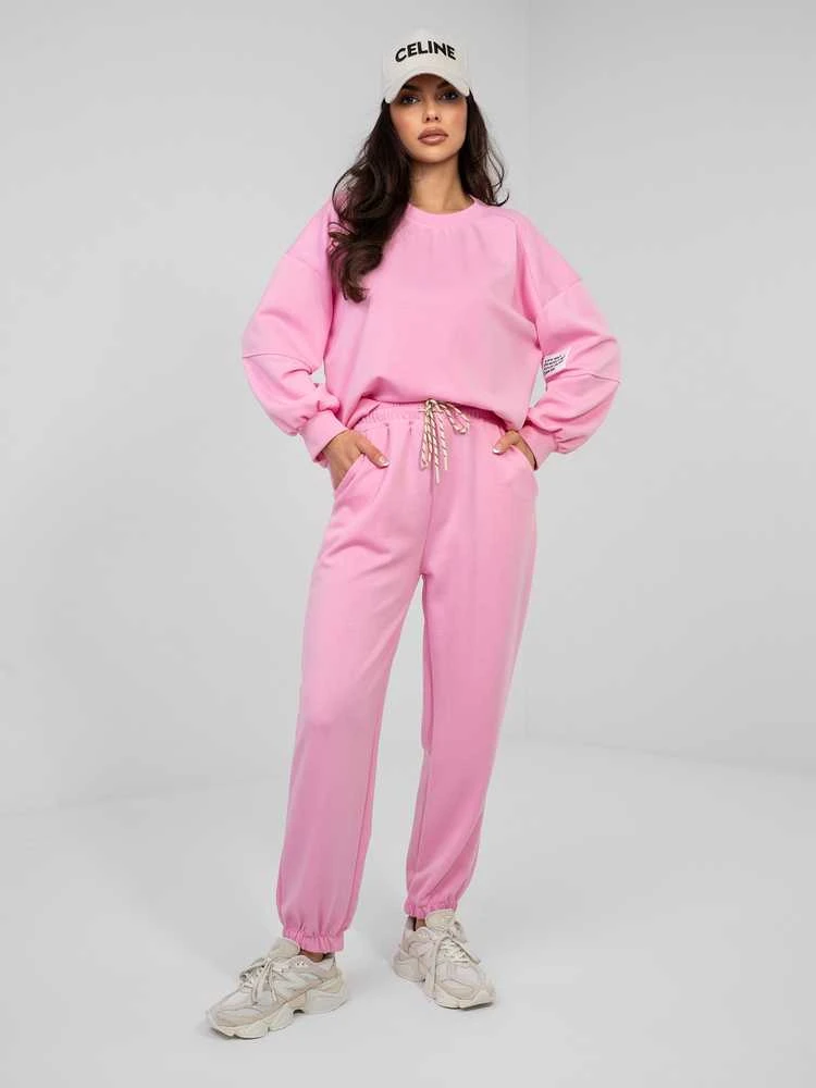 Italy Moda Sportinės kelnės-IT-DR-9781.93-rožinė