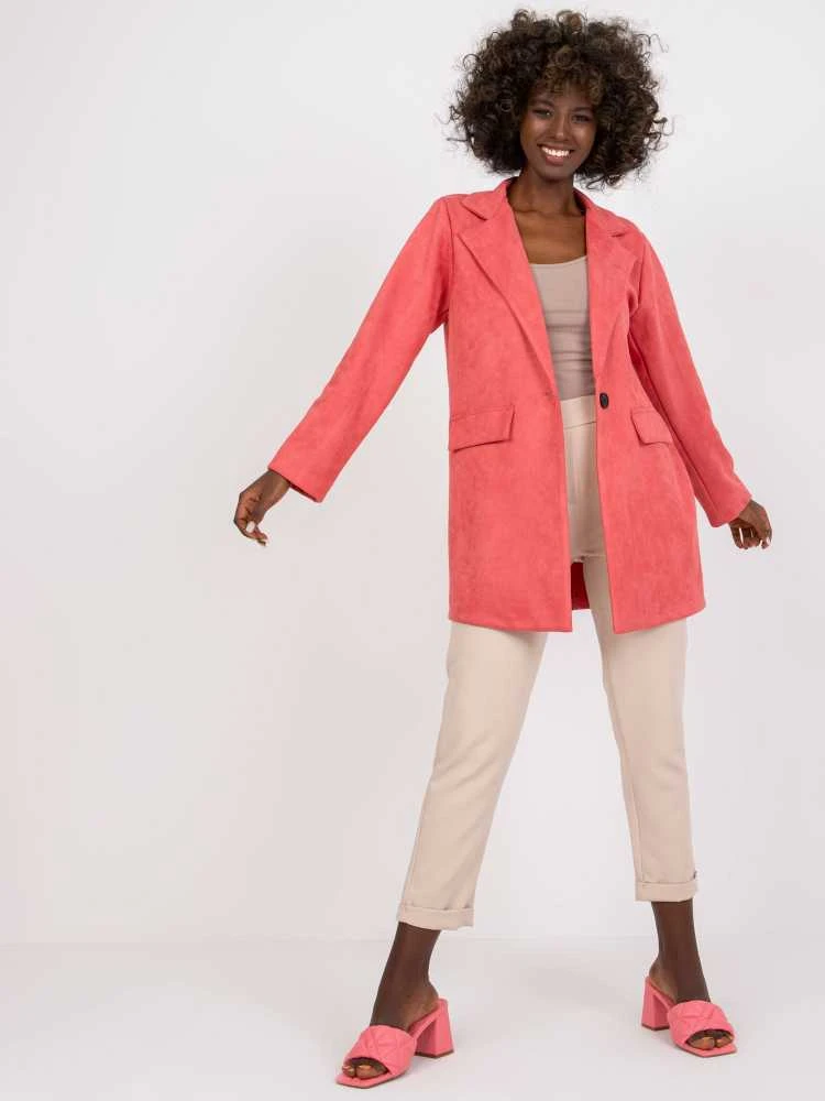 Italy Moda Švarkas moterims DHJ-MA-15286.88-rožinė