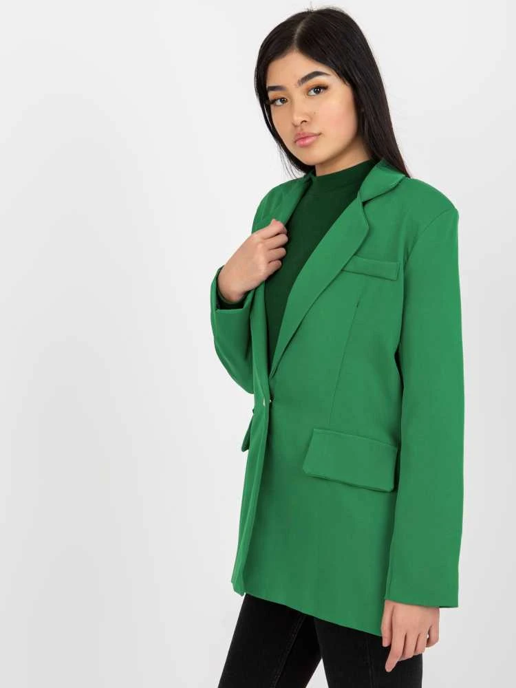 Italy Moda Švarkas moterims DHJ-MA-15556.22X-žalia