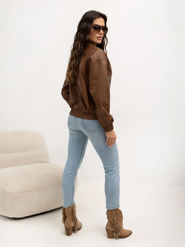 Italy Moda Striukė-IR-KR-AY1001.95P-jasny ruda