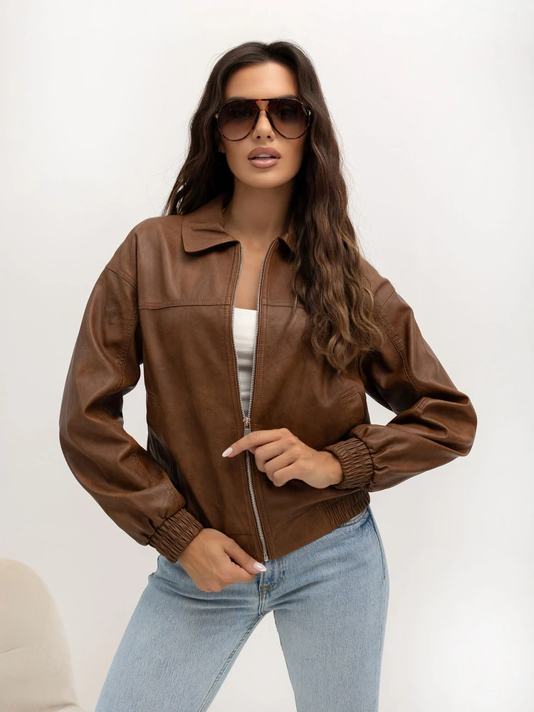 Italy Moda Striukė-IR-KR-AY1001.95P-jasny ruda