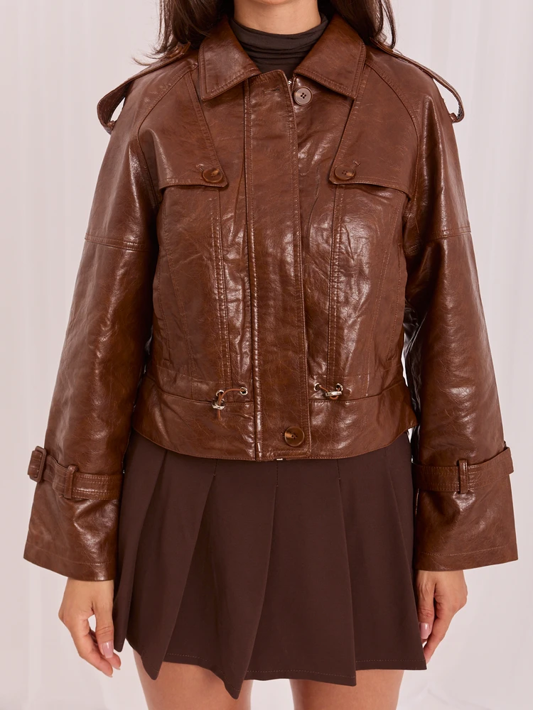 Italy Moda Striukė-IR-KR-AY1007.97P-jasny ruda