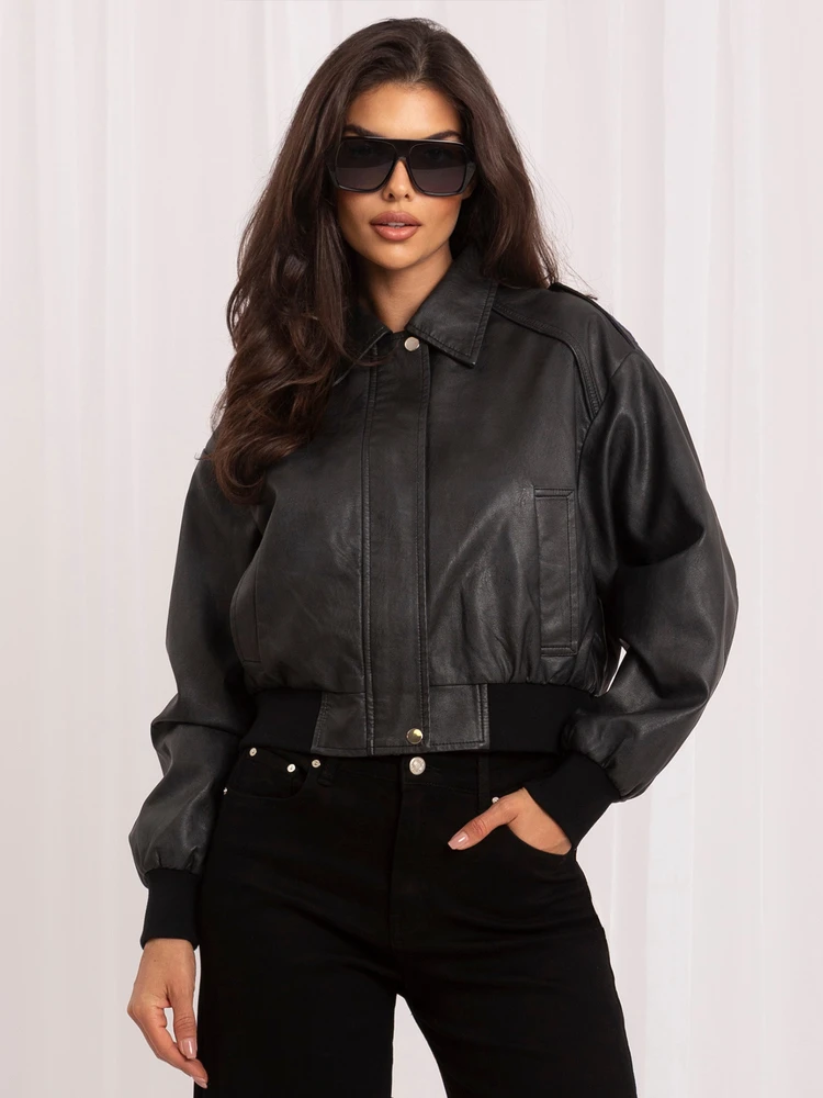 Italy Moda Striukė-IR-KR-AY923.98P-juoda