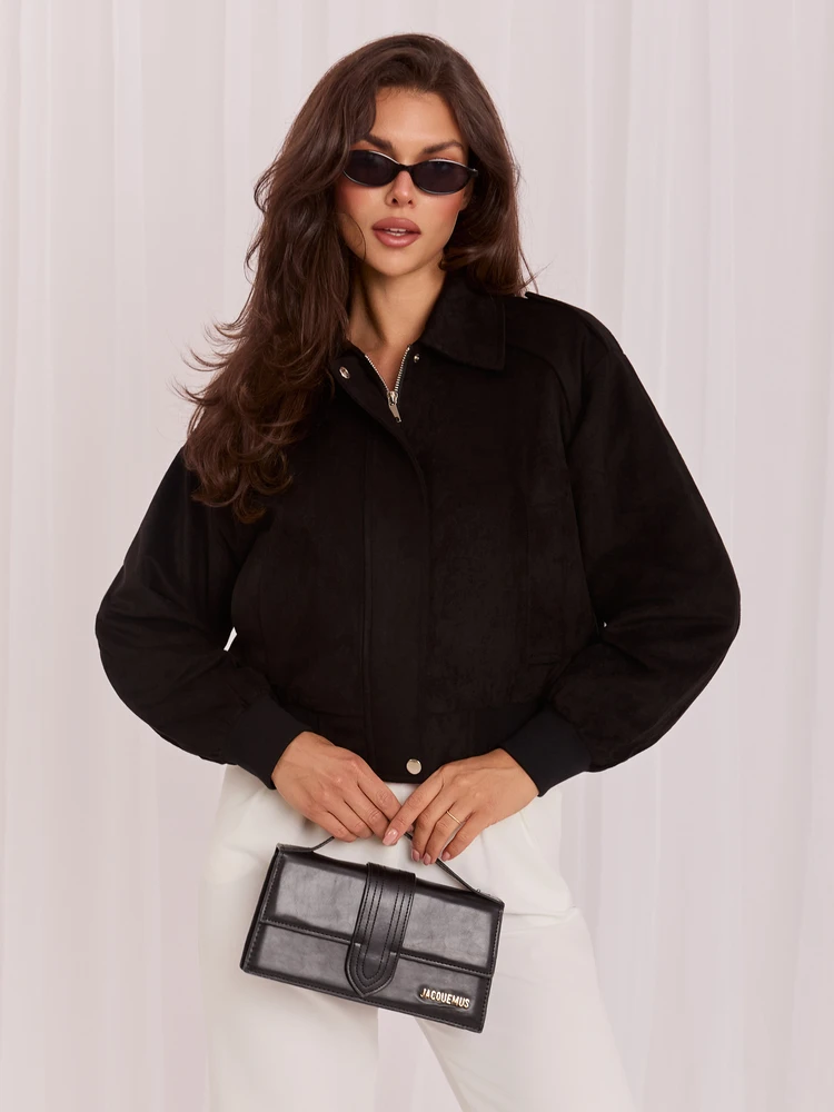 Italy Moda Striukė-IR-KR-AY987.97P-juoda