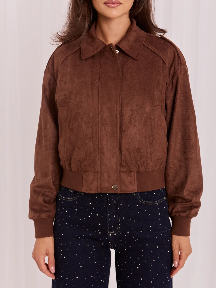 Italy Moda Striukė-IR-KR-AY987.97P-ruda
