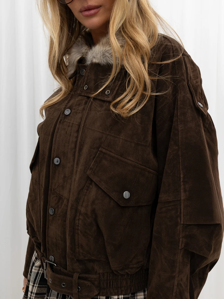 Italy Moda Striukė-IR-KR-MGS16422.66-ruda
