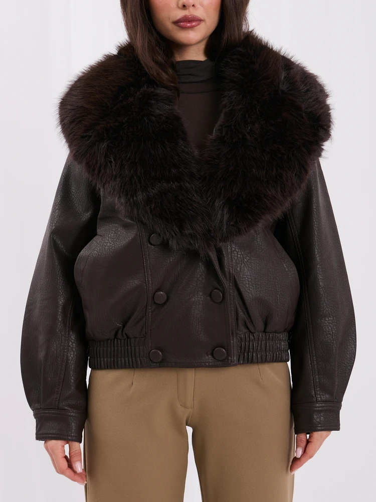 Italy Moda Striukė-IR-KR-XH2020.70-ciemny ruda