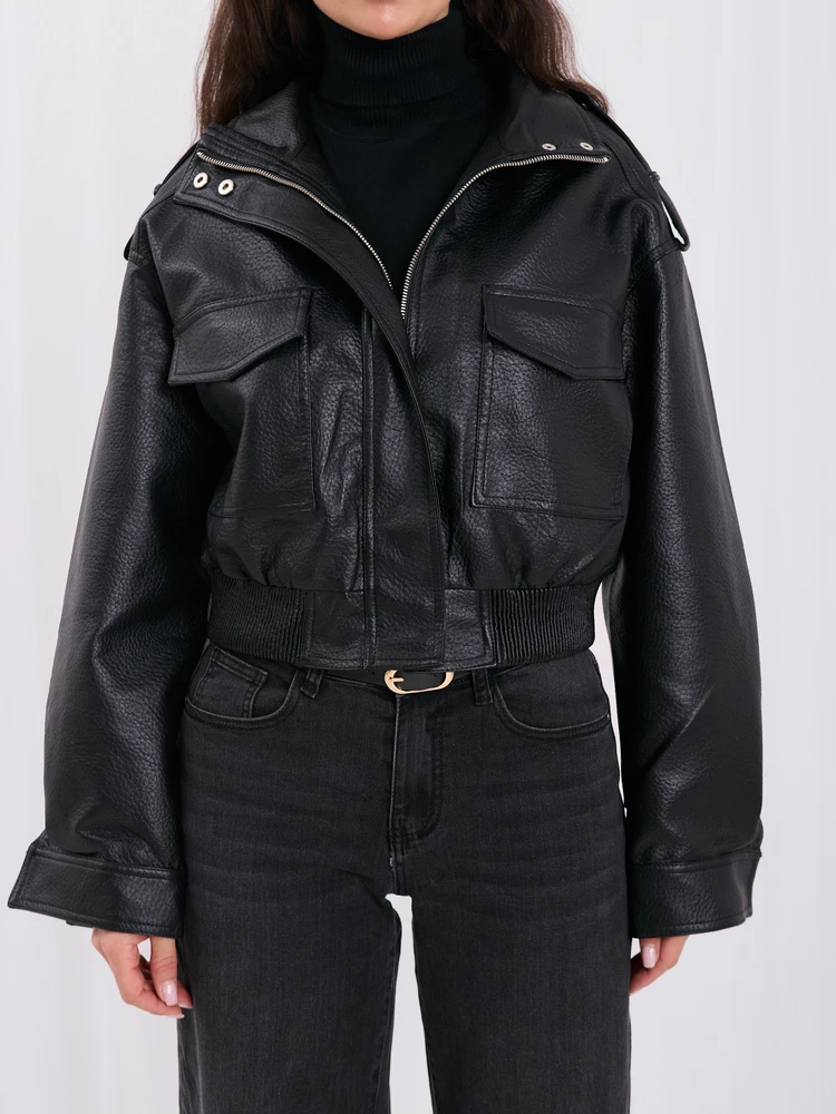 Italy Moda Striukė-IR-KR-XH2024.79-juoda