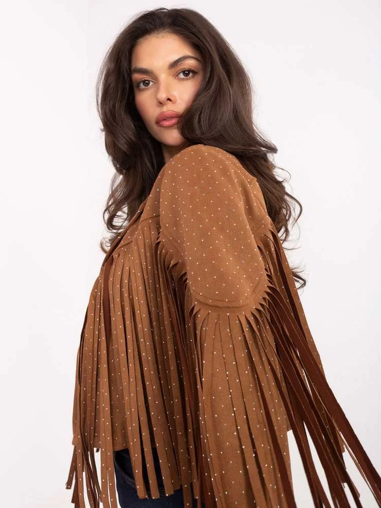 Italy Moda Striukė-IT-KR-21698.29P-camelowy