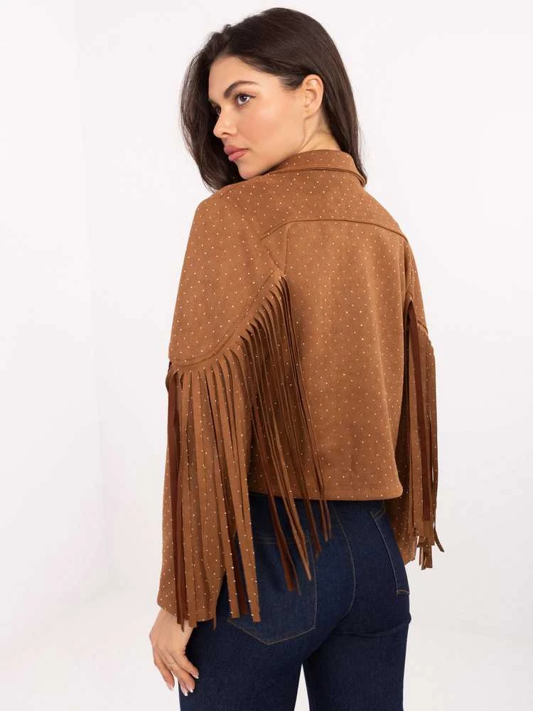 Italy Moda Striukė-IT-KR-21698.29P-camelowy