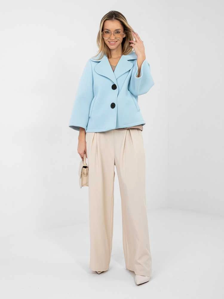 Italy Moda Striukė-IT-KR-FL8159-1.29-šviesiai mėlyna