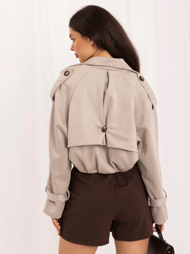 Italy Moda Striukė-MI-KR-4382.94-jasny pilka