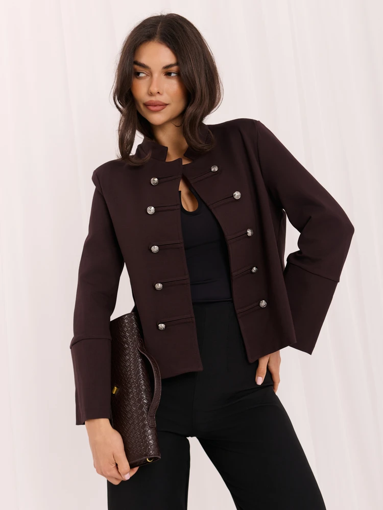 Italy Moda Striukė-MI-KR-4393.13-ruda