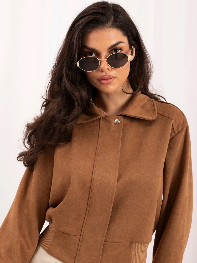 Italy Moda Striukė-MI-KR-A3354.50-camelowy