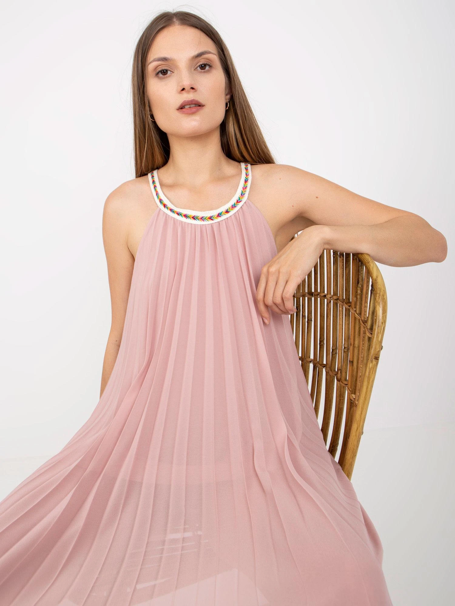 Italy Moda Suknelė-DHJ-SK-0010.35-šviesiai rožinė