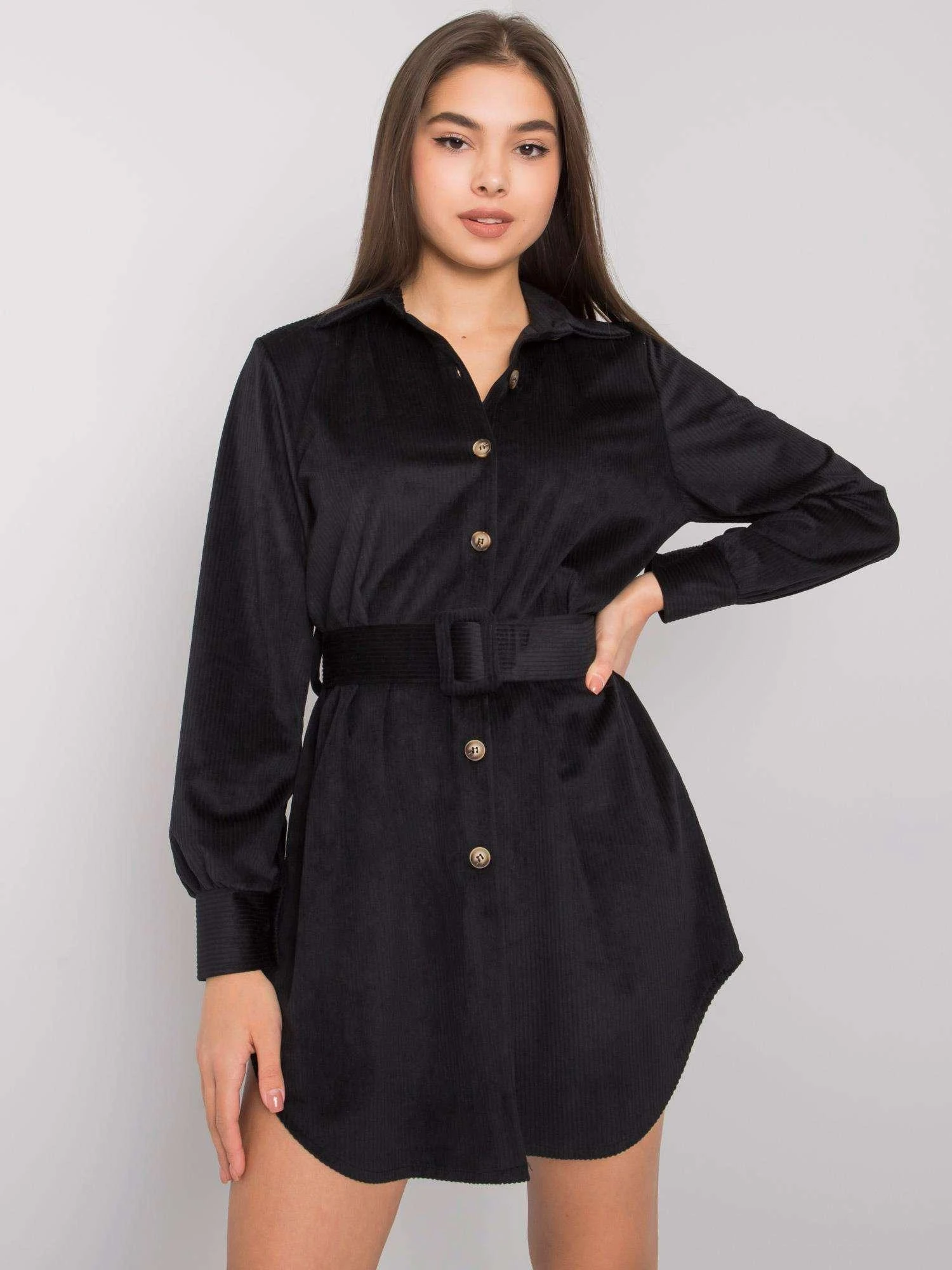 Italy Moda Suknelė-DHJ-SK-10333.12P-juoda