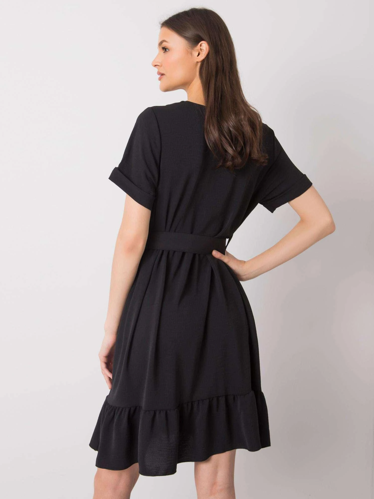 Italy Moda Suknelė-DHJ-SK-13078.31P-juoda