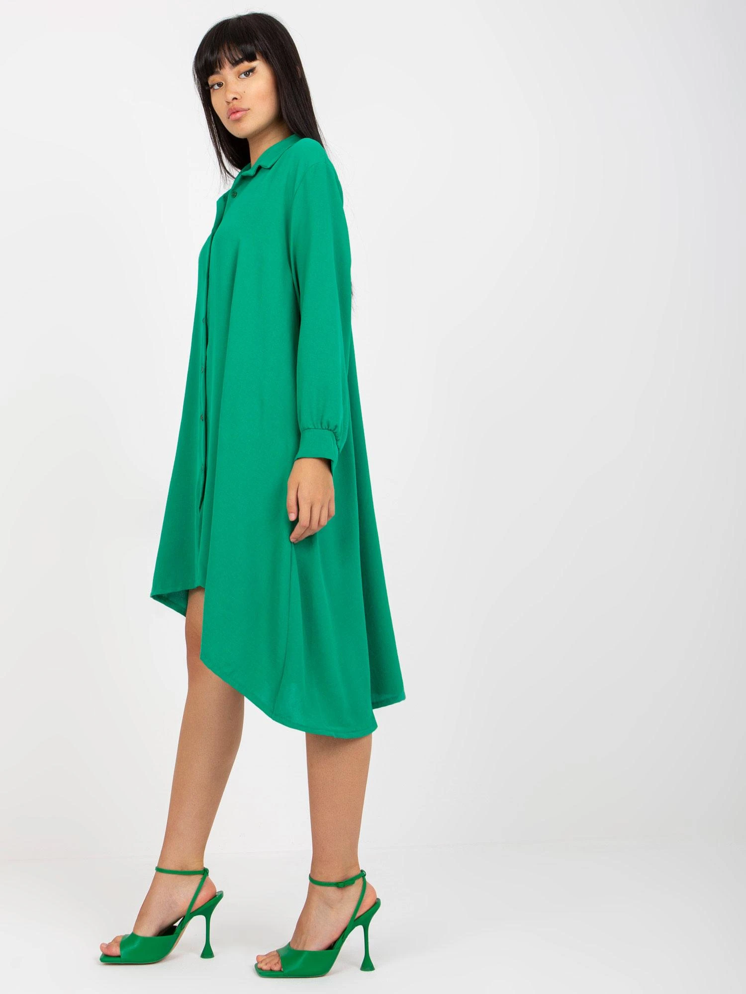 Italy Moda Suknelė-DHJ-SK-15092.57P-žalia