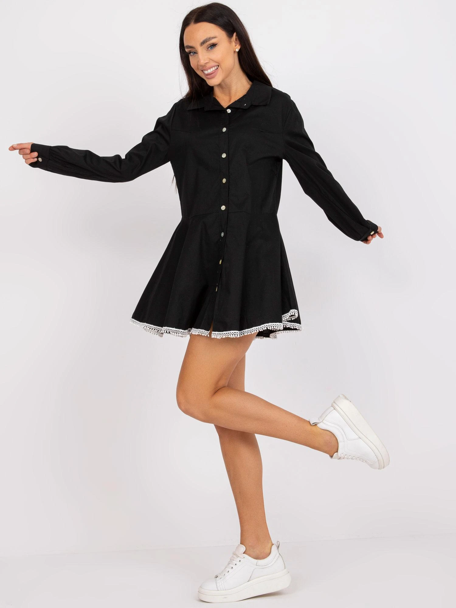 Italy Moda Suknelė-DHJ-SK-6801.63P-juoda