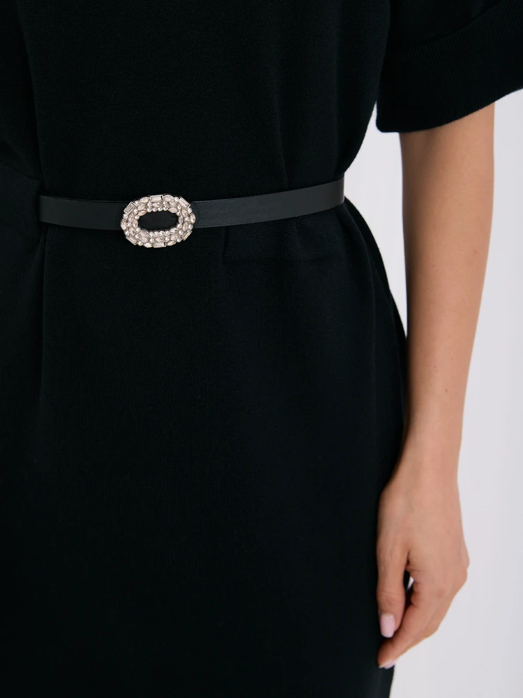 Italy Moda Sukienka-IR-SK-W2578.80-juoda