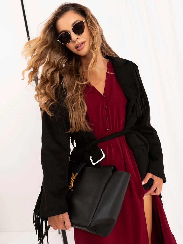 Italy Moda Sukienka-MI-SK-1061-2.02-bordinė