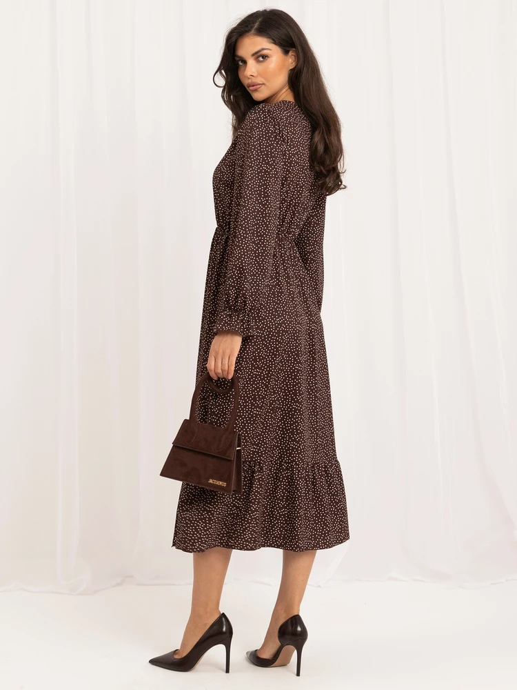 Italy Moda Sukienka-MI-SK-1061.86-ruda