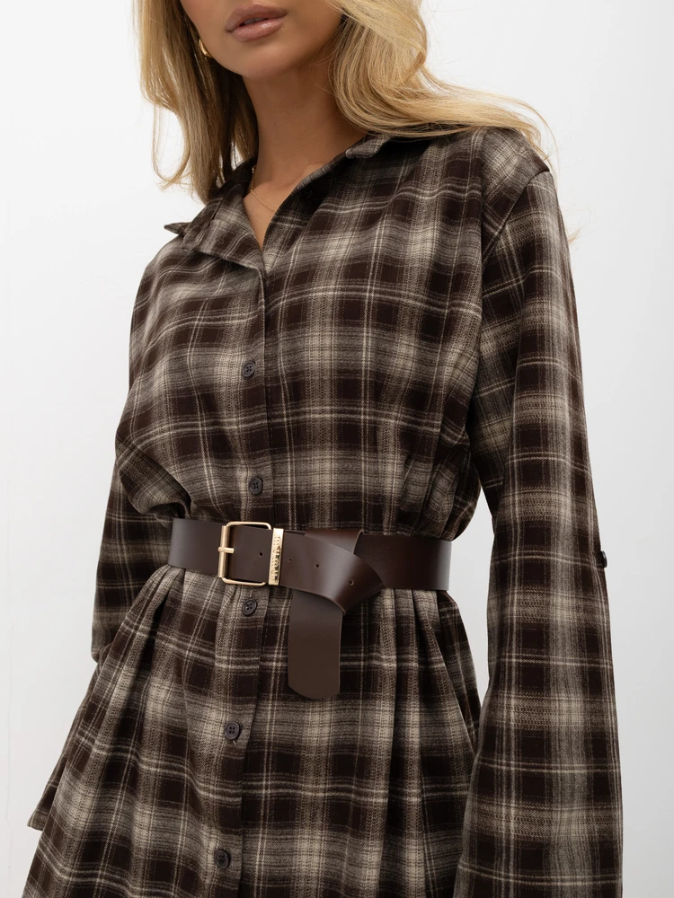 Italy Moda Sukienka-MI-SK-4416.02P-ruda