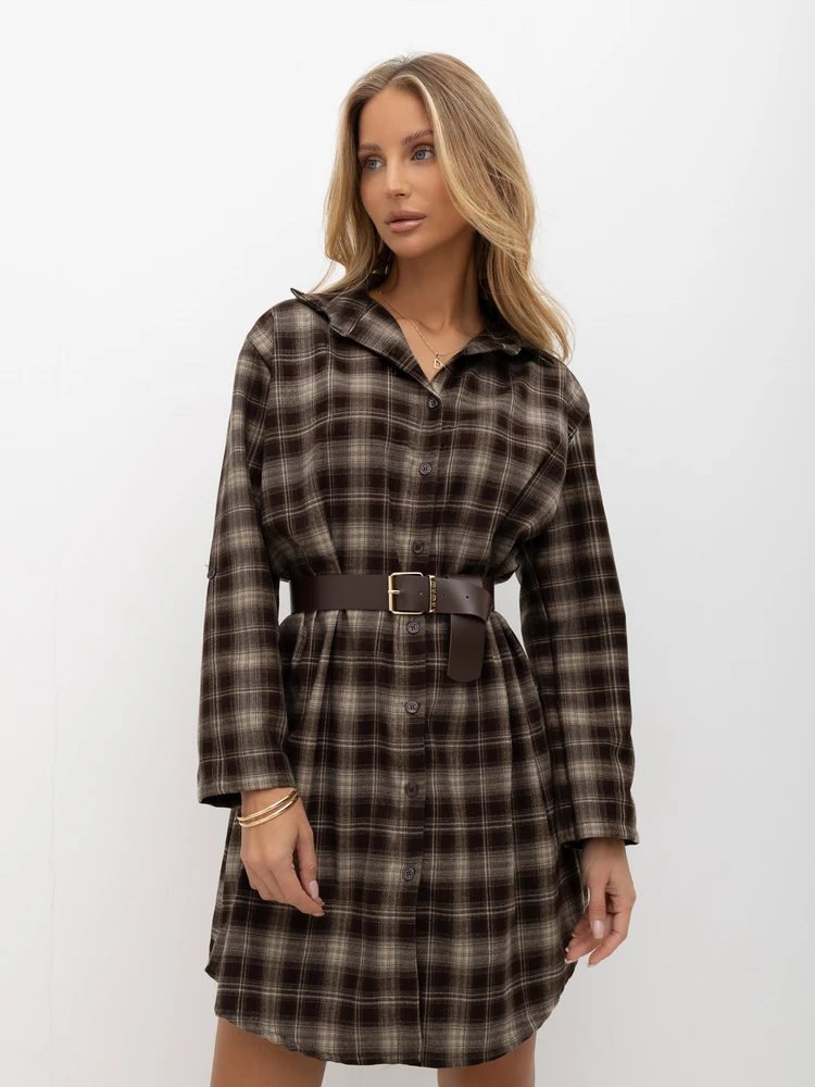 Italy Moda Sukienka-MI-SK-4416.02P-ruda
