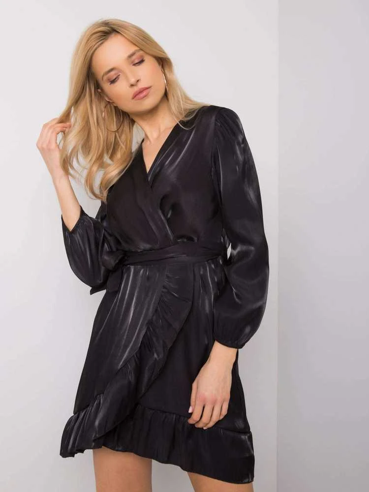 Italy Moda Suknelė-DHJ-SK-11037.46P-juoda