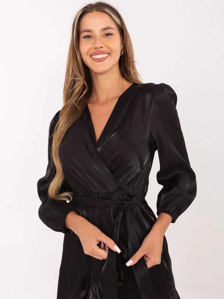 Italy Moda Suknelė-DHJ-SK-11037.46P-juoda