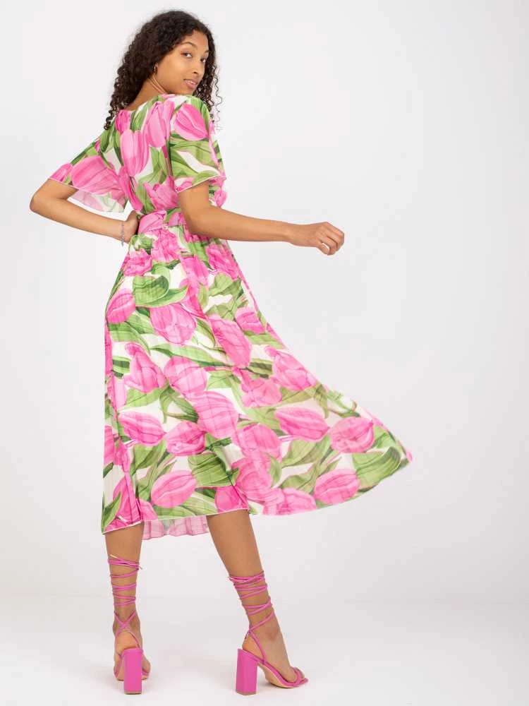 Italy Moda Suknelė-DHJ-SK-11331-2,32-rožinė