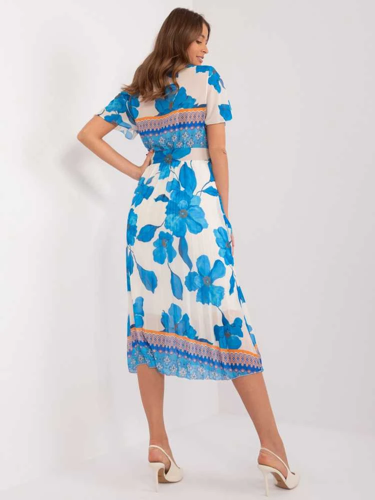 Italy Moda Suknelė-DHJ-SK-11331-5,19-mėlyna