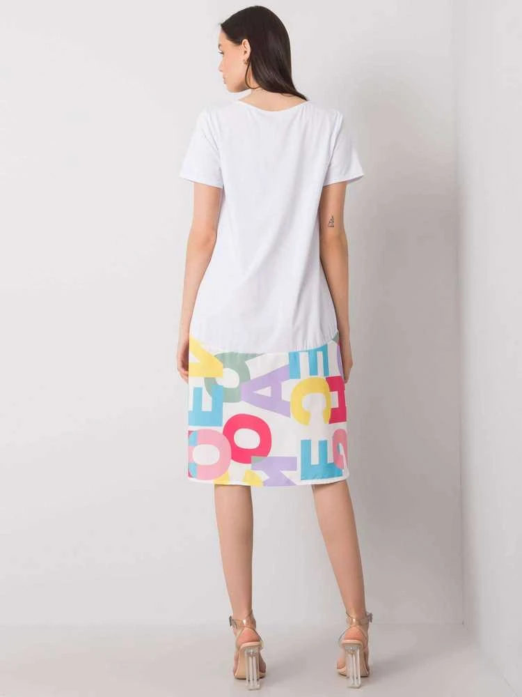 Italy Moda Suknelė-DHJ-SK-13119.26P-balta