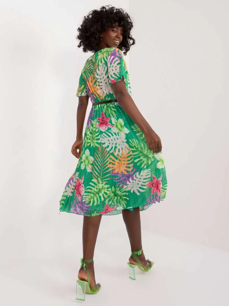 Italy Moda Suknelė-DHJ-SK-13162-3,90-žalia