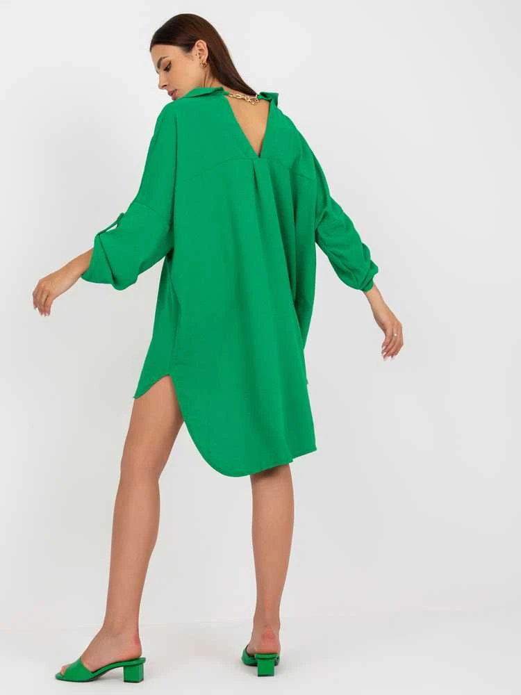 Italy Moda Suknelė-DHJ-SK-13938.02P-šviesiai žalia