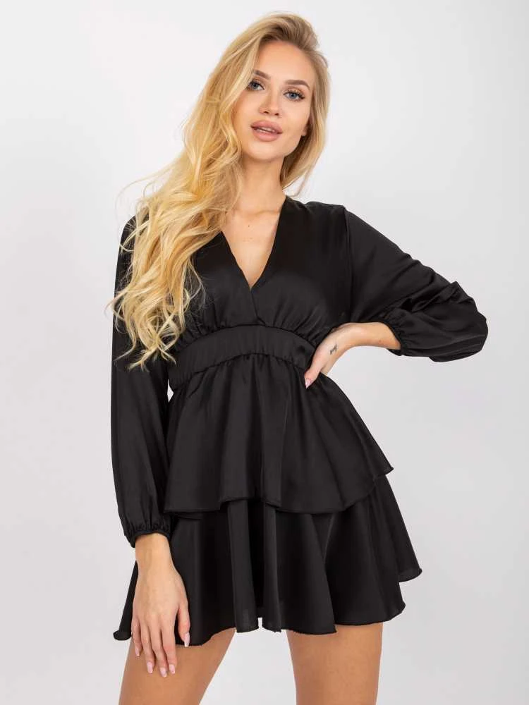 Italy Moda Suknelė-DHJ-SK-15178.45P-juoda