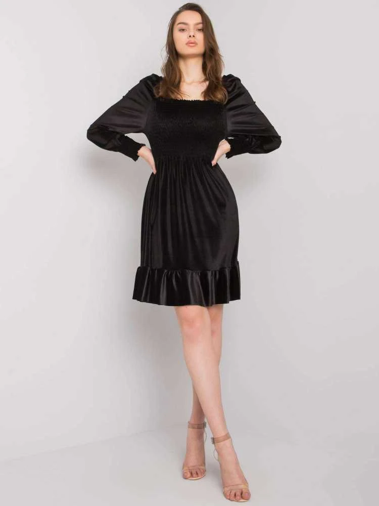Italy Moda Suknelė-DHJ-SK-15220.61P-juoda