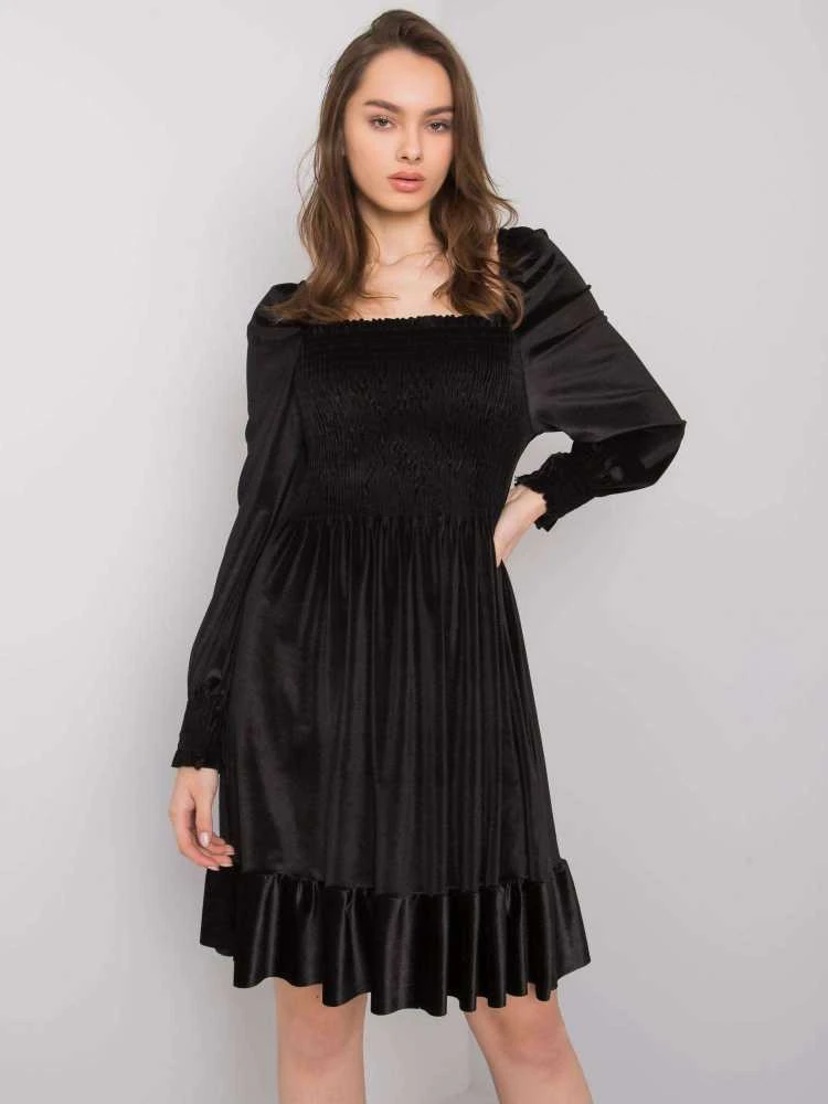 Italy Moda Suknelė-DHJ-SK-15220.61P-juoda