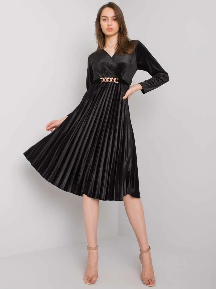 Italy Moda Suknelė-DHJ-SK-15311.29P-juoda