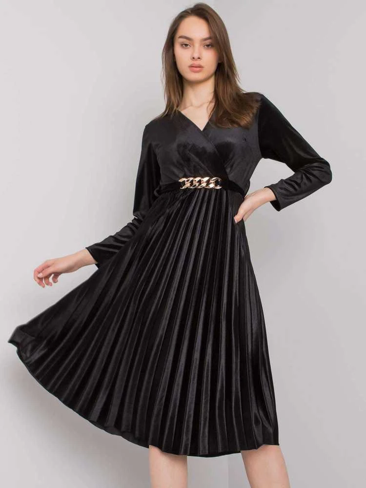 Italy Moda Suknelė-DHJ-SK-15311.29P-juoda