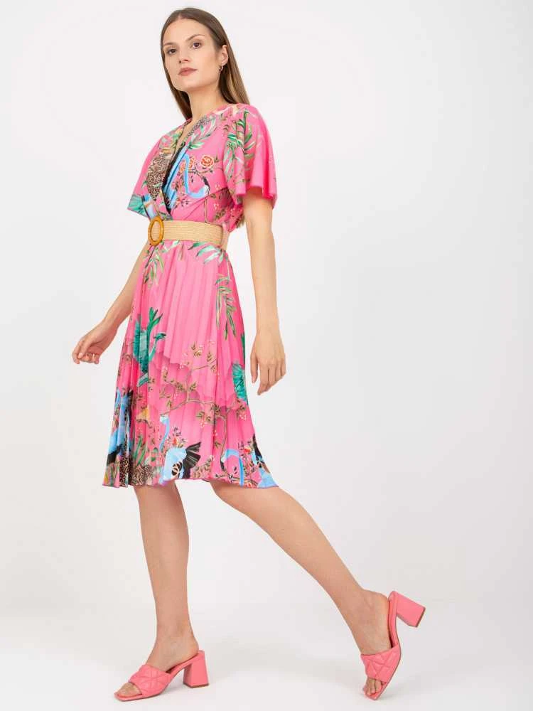 Italy Moda Suknelė-DHJ-SK-15817.32-rožinė