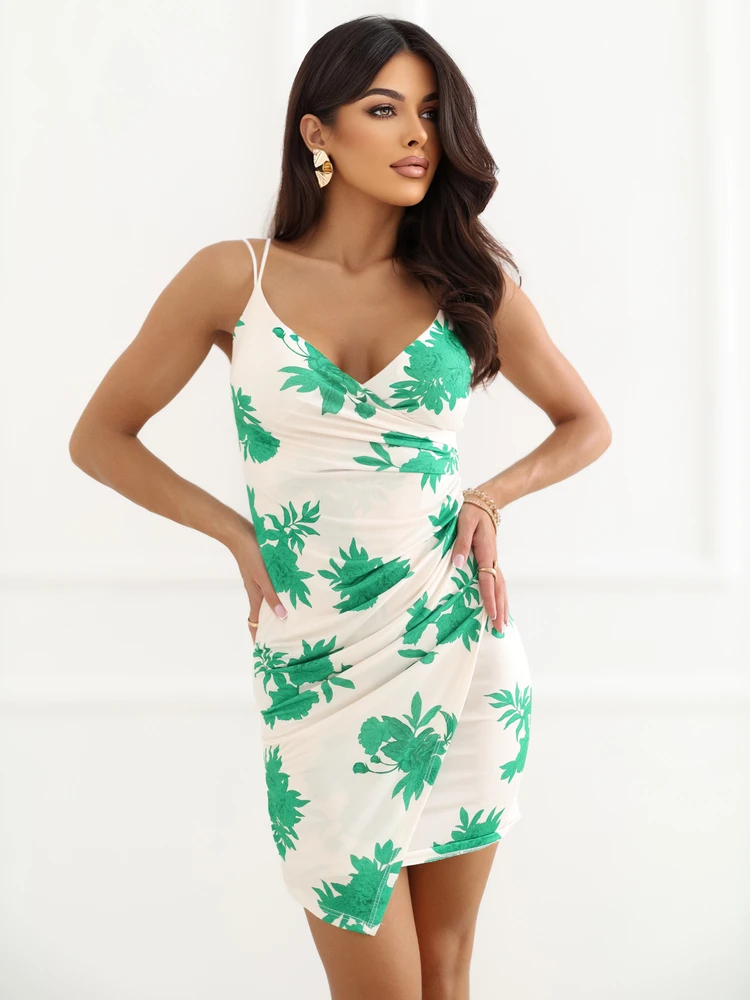Italy Moda Suknelė-DHJ-SK-15876.35-žalia