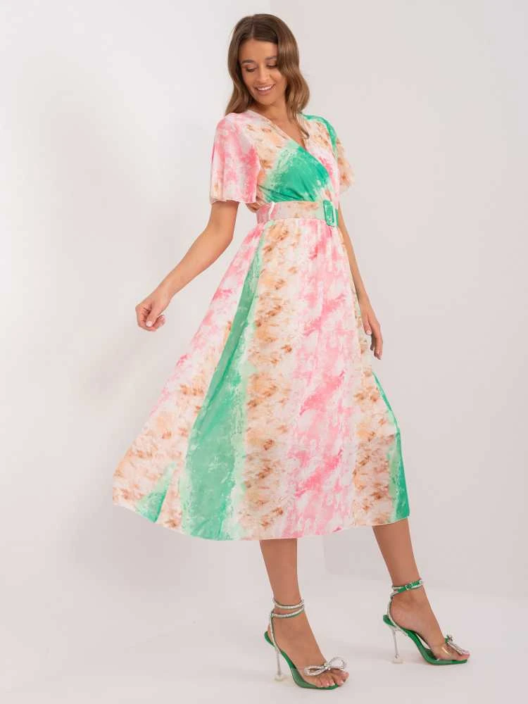 Italy Moda Suknelė-DHJ-SK-15967-2,86-šviesiai rožinė