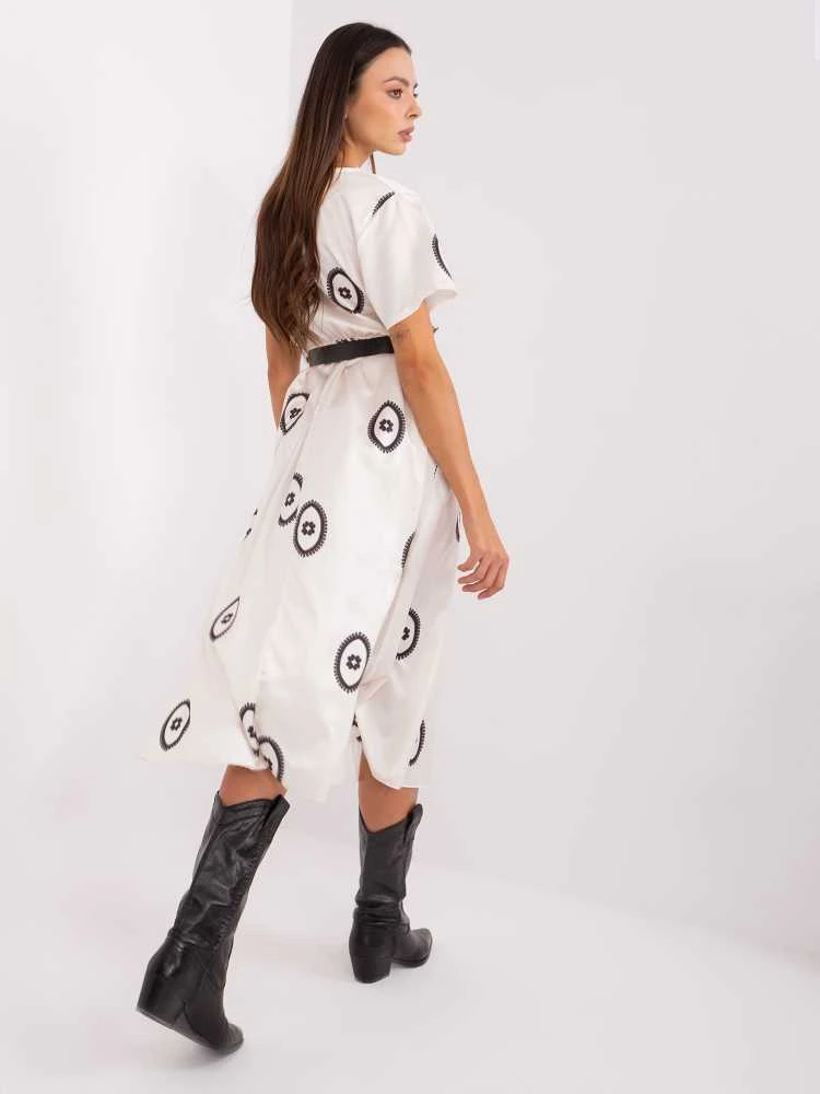 Italy Moda Suknelė-DHJ-SK-17260,90-ekru