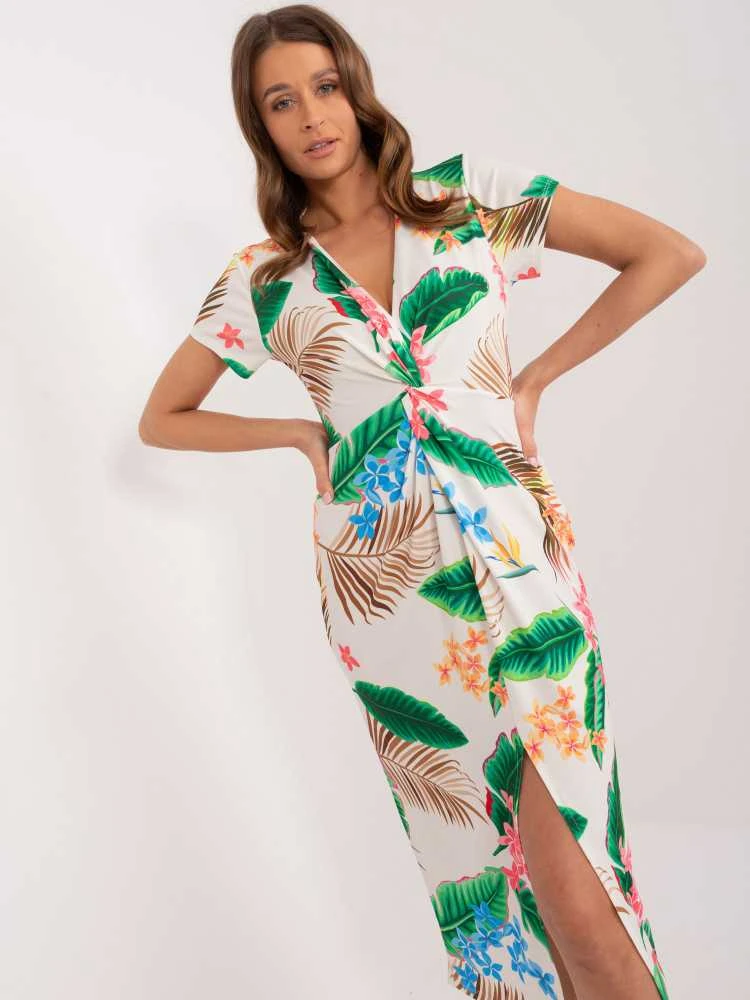 Italy Moda Suknelė-DHJ-SK-17302K-1,69-ekru