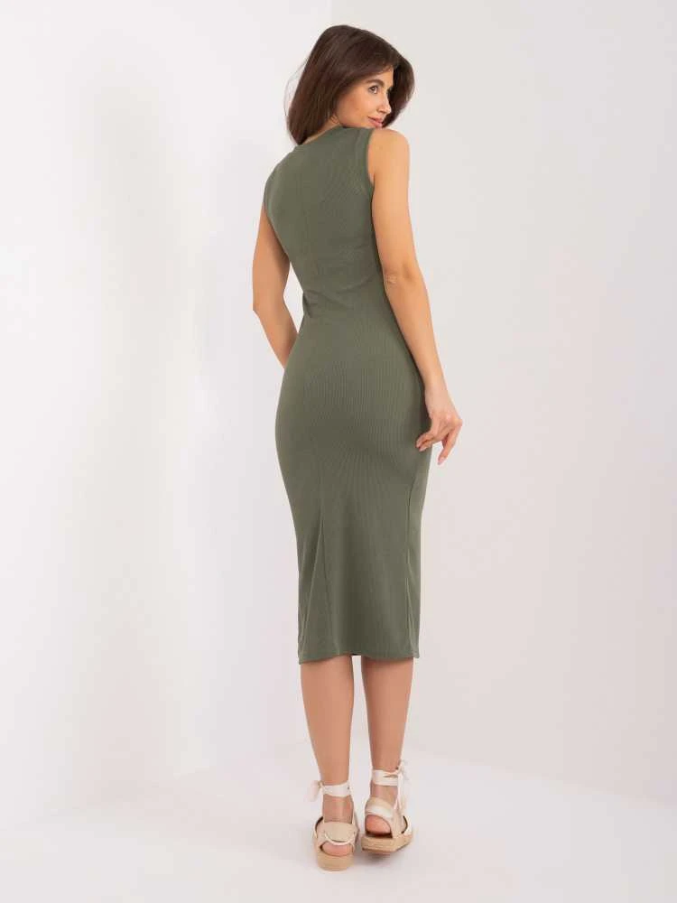 Italy Moda Suknelė-DHJ-SK-17732.22-khaki