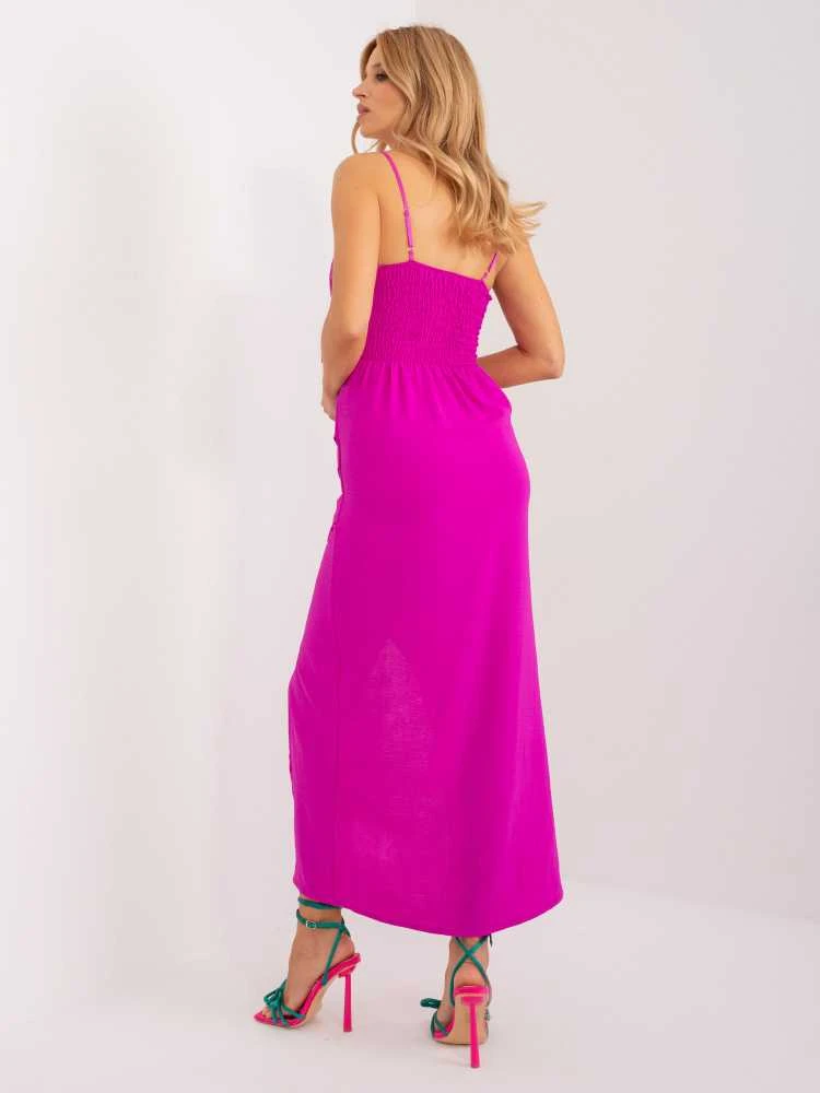 Italy Moda Suknelė-DHJ-SK-18992.62-violetinė