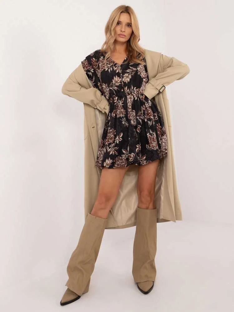 Italy Moda Suknelė-DHJ-SK-19861-6.42-juoda
