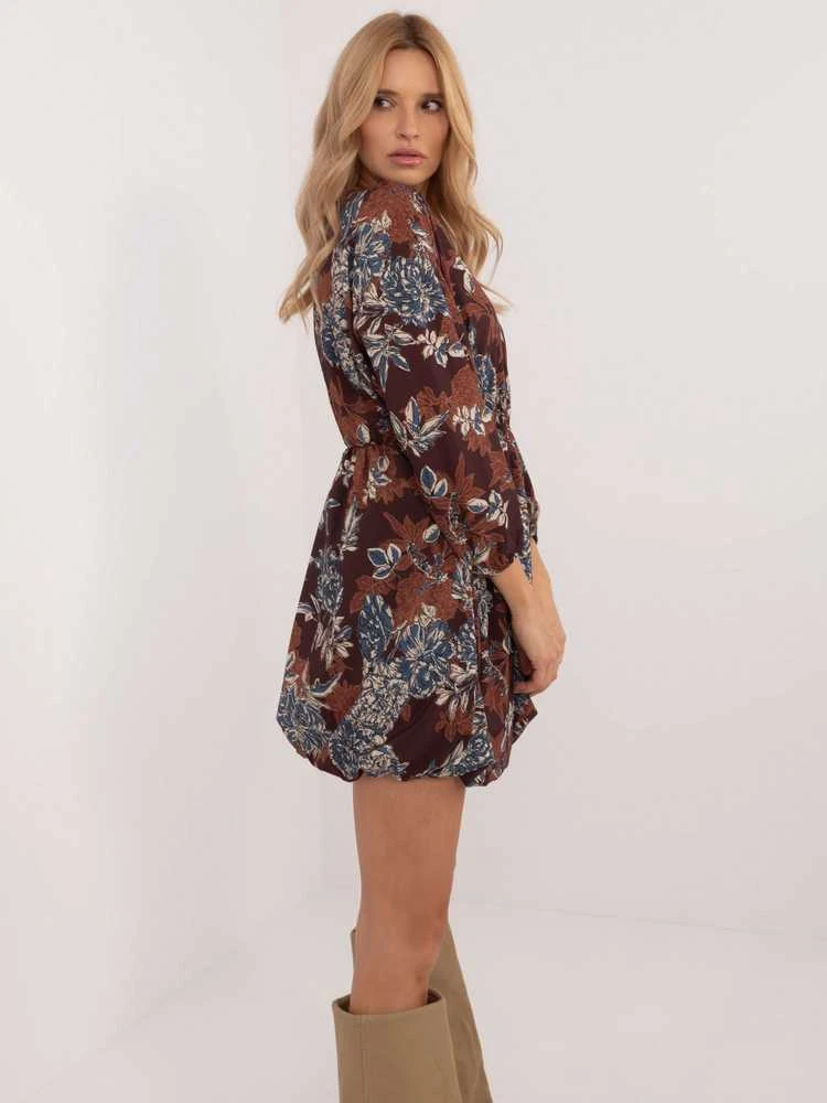 Italy Moda Suknelė-DHJ-SK-19861-6,42-ruda