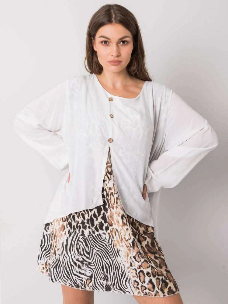 Italy Moda Suknelė-DHJ-SK-21451.50-balta